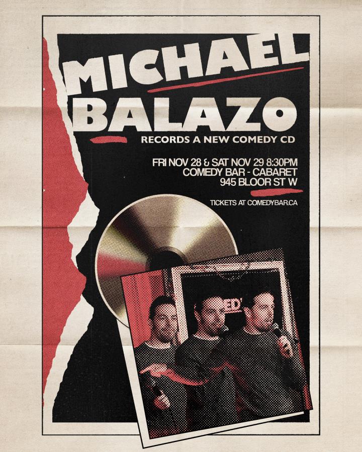 Michael Balazo Records a New Comedy CD