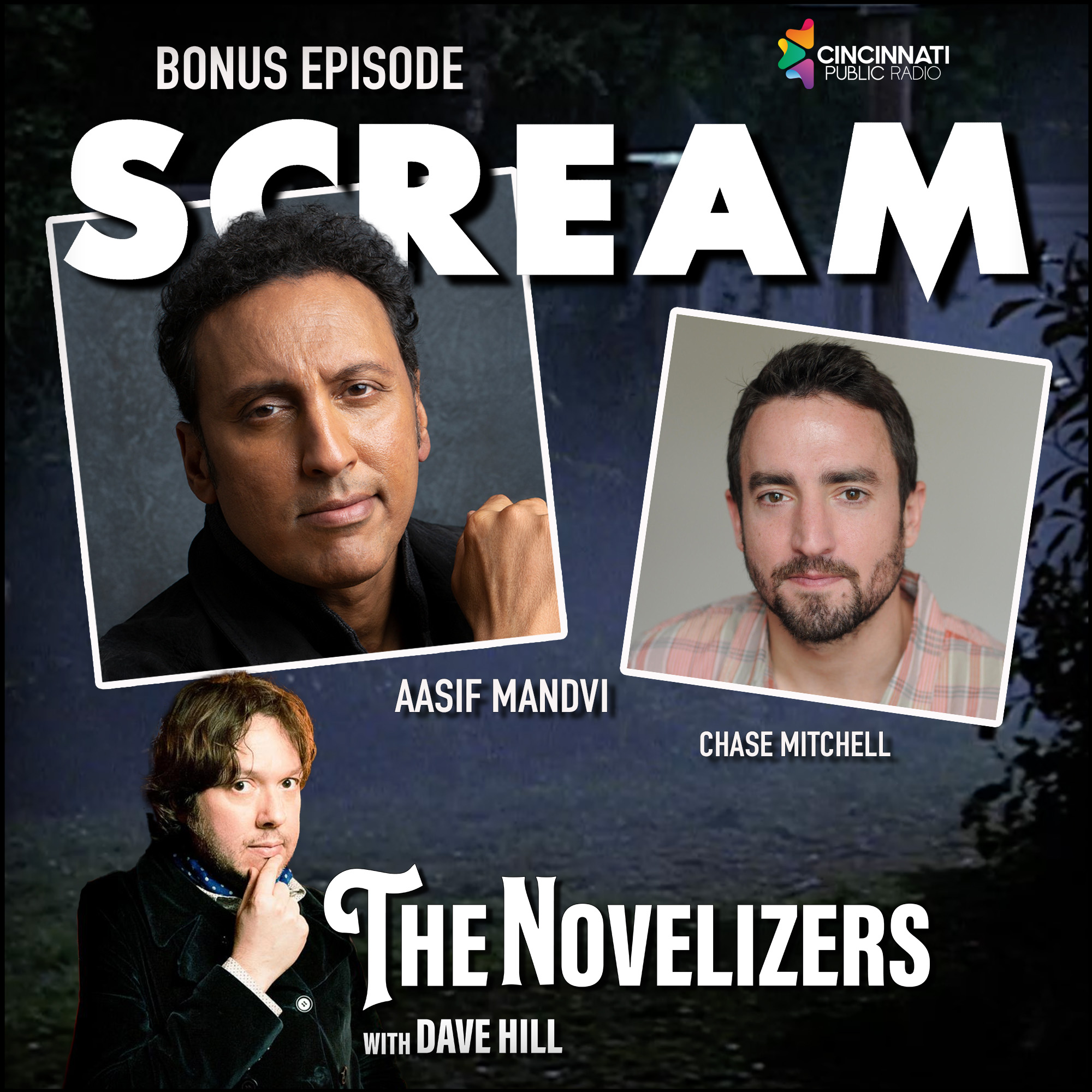 Aasif Mandvi, Chase Mitchell – SCREAM episode artwork